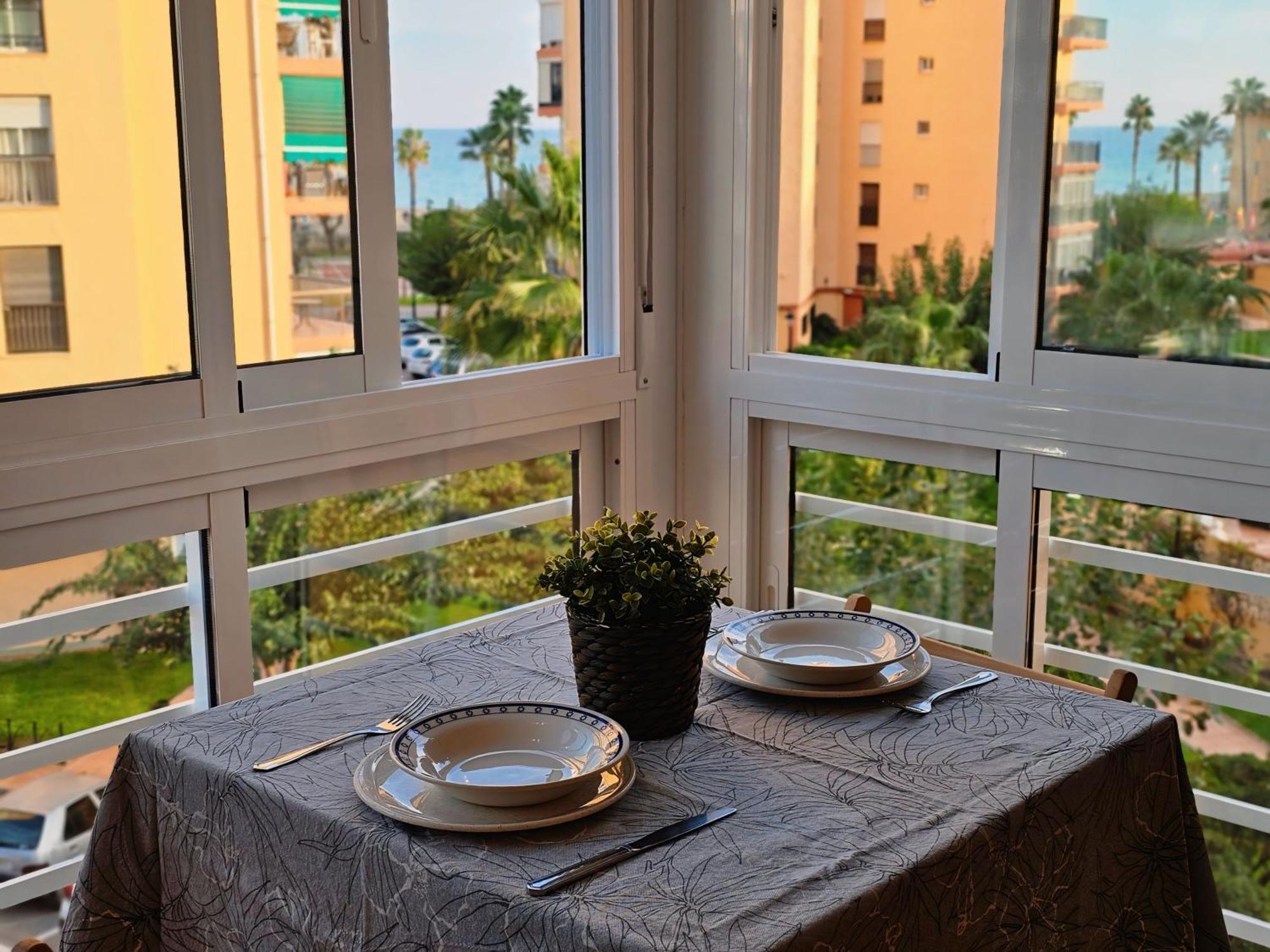 Apartamento Paseo Maritimo De Playamar 托雷莫利诺斯 外观 照片